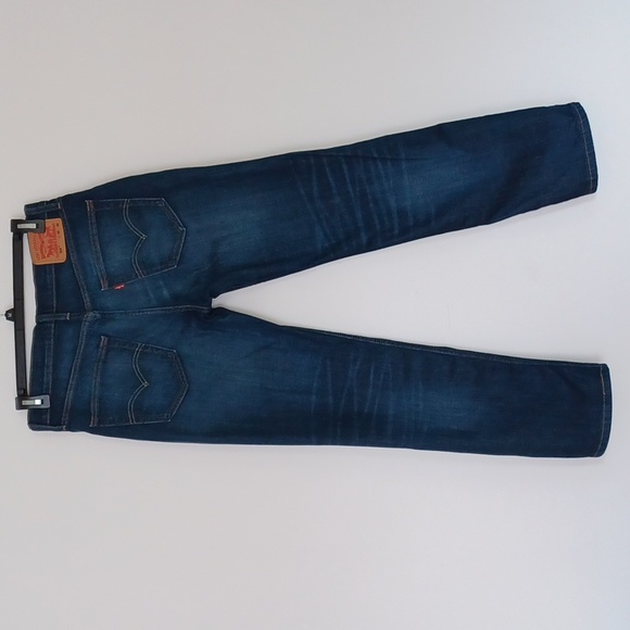 Levi's - Men's 514 33X32 Dark Straight Leg Jeans. Some Factory Fade. Near New⚡ - Picture 4 of 8